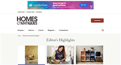 Desktop Screenshot of homesandantiques.com